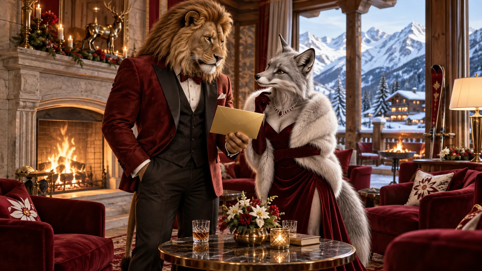 Bizzo Casino Figuren in einer thematischen Szene