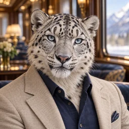Tieravatar: Schneeleopard